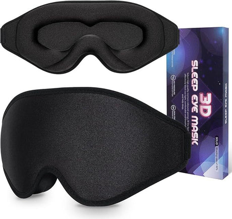 Sleep mask in grey