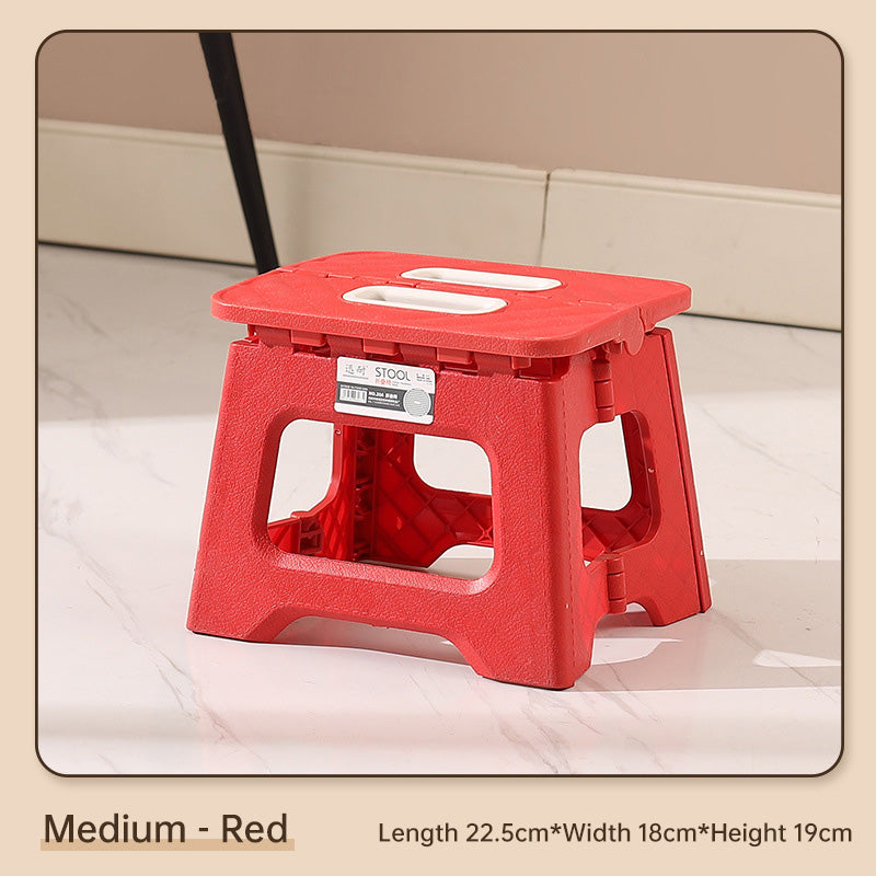 Folding stool frame detail