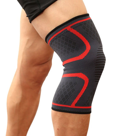 Non-slip band on the knee sleeve