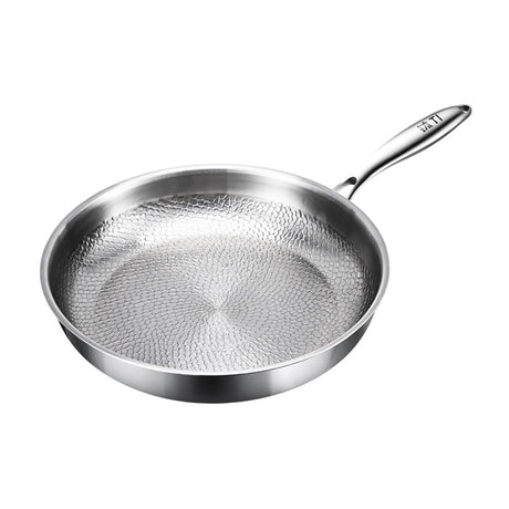 Titanium non-stick frying pan with glass lid