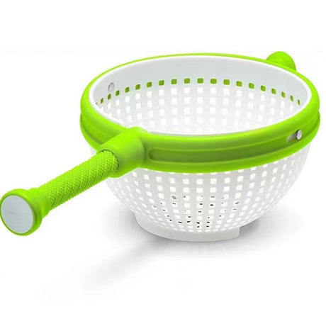 Salad spinner washing herbs