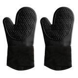 Oven gloves used at a barbecue
