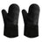Oven gloves used at a barbecue