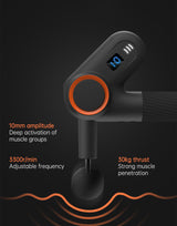 Massage gun round head attachment