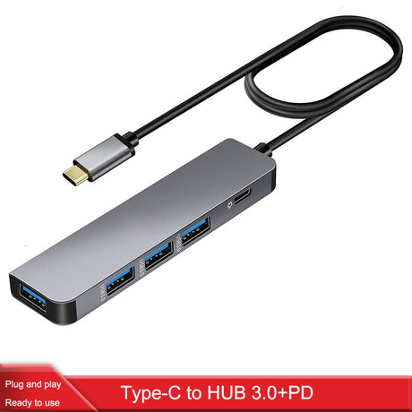 4-in-1 USB-C hub adapter