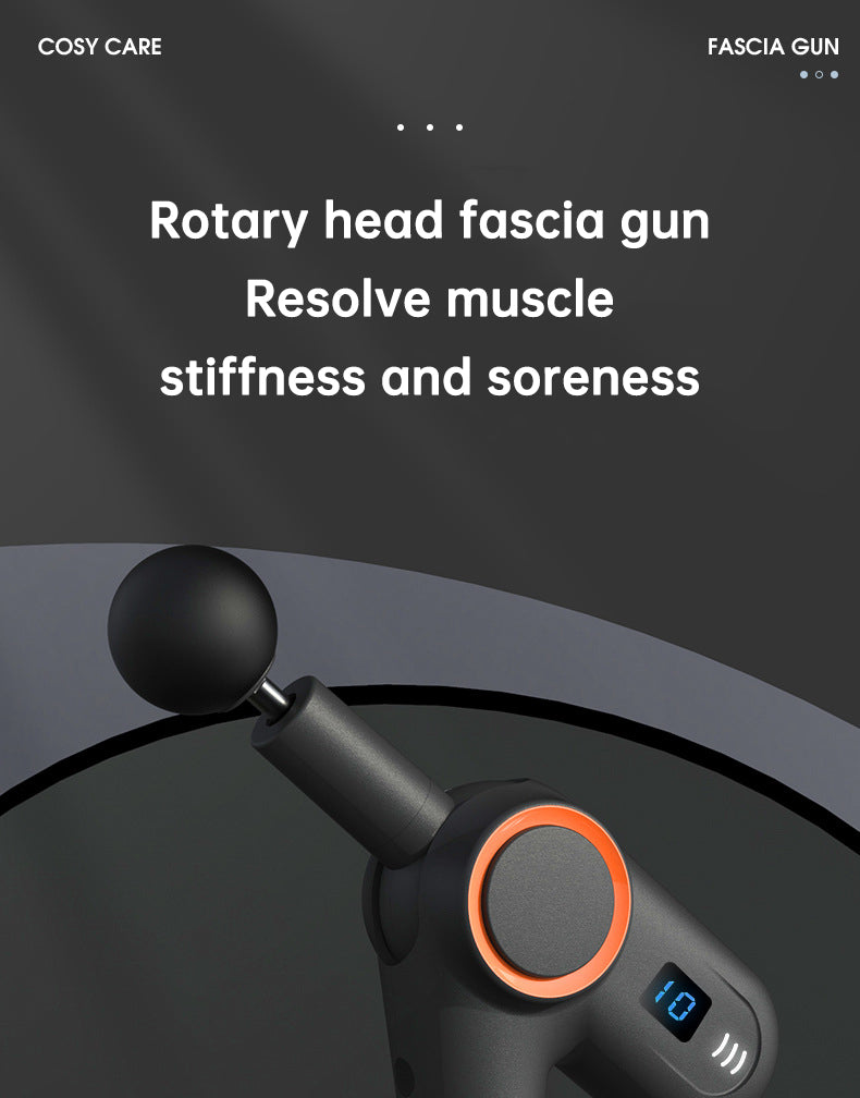 Cordless muscle massage gun full set