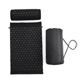 Acupressure mat and pillow set