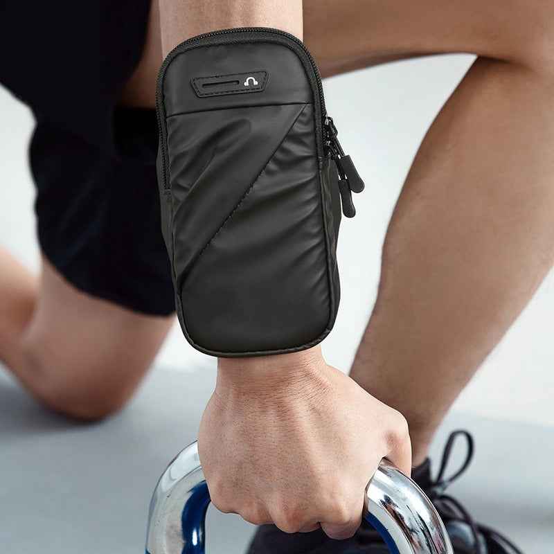 Sports running mobile phone arm bag