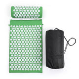 Acupressure mat stimulation points close-up