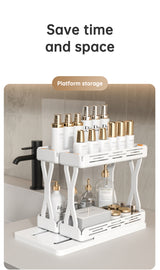 Spice rack organising a cabinet