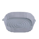Air-flow perforations in the silicone liner