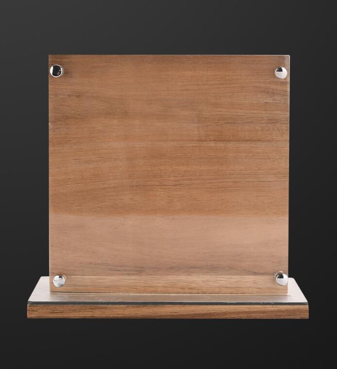 Magnetic knife block in black finish