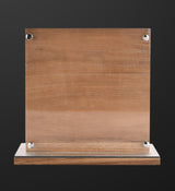 Magnetic knife block in black finish