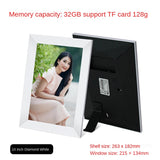 Digital photo frame in black