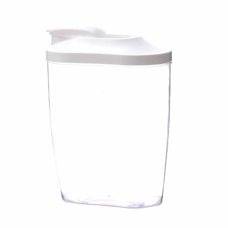 Cereal dispenser filled with granola