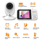 Baby monitor parent display unit