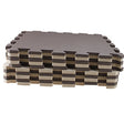 EVA foam interlocking floor tiles in wood effect