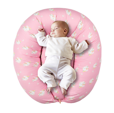 Removable washable nursing pillow cover