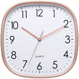 Silent sweep movement on the back of the wall clock