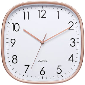 Silent sweep movement on the back of the wall clock