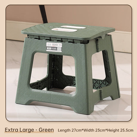 Folding stool in red