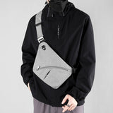 Crossbody bag holding phone and wallet