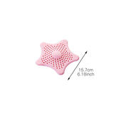 Drain hair catcher over a shower plughole