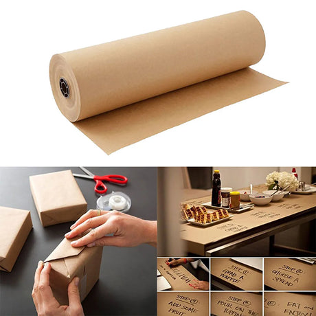 Kraft paper used for craft and lettering