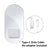 Slim profile of the wireless charging pad