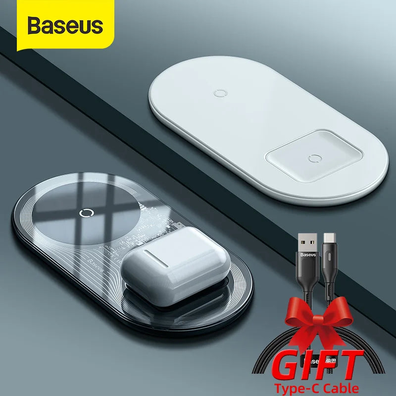 USB-C input on the charging pad