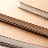 Sketchbook lying flat while drawing