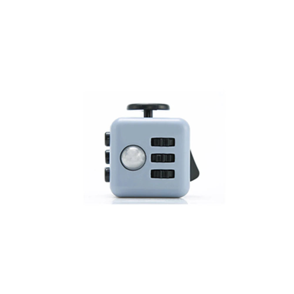 Six-sided fidget stress cube