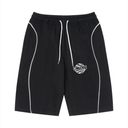 Mens Piping Drawstring Shorts Casual Gym Running Training S M L XL