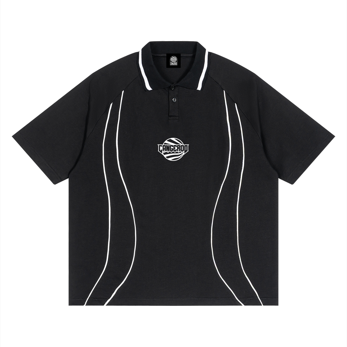 Mens Piping Detail Polo Shirt Short Sleeve Smart Casual S M L XL