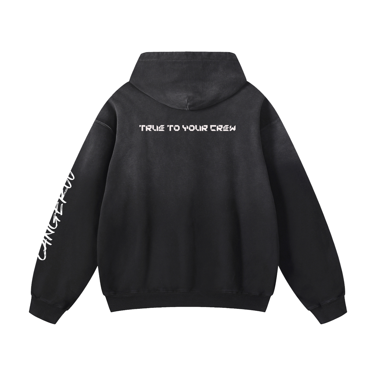 Mens Heavyweight Sunfade Hoodie Pullover Streetwear S M L XL