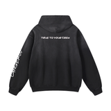 Mens Heavyweight Sunfade Hoodie Pullover Streetwear S M L XL