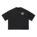 Mens Vintage Wash Boxy T-Shirt Oversized Streetwear S M L XL