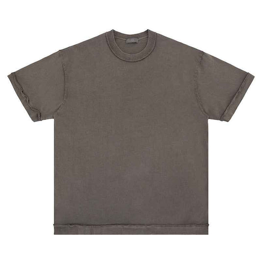 Cangeroo 270G Heavyweight Oversized Men's Tee — Washed Solid Color