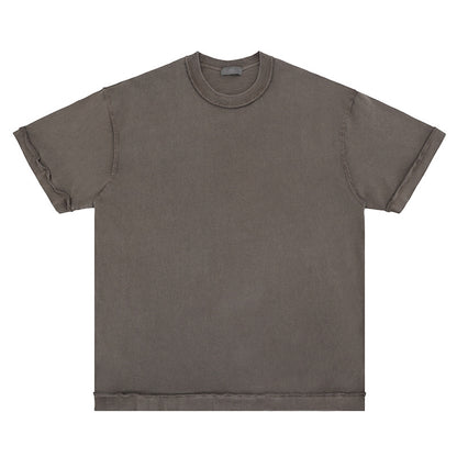 Cangeroo 270G Heavyweight Oversized Men's Tee — Washed Solid Color