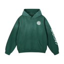 Mens Heavyweight Sunfade Hoodie Pullover Streetwear S M L XL