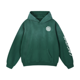 Mens Heavyweight Sunfade Hoodie Pullover Streetwear S M L XL